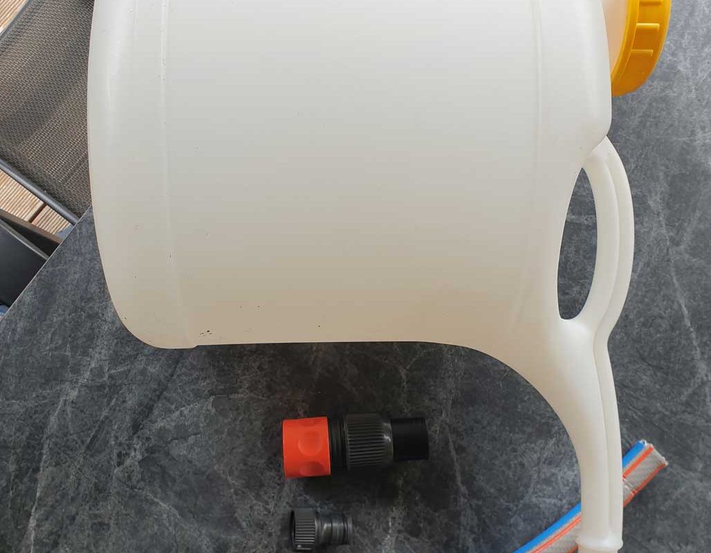 Wasserkanne Verlängerung Bestandteile